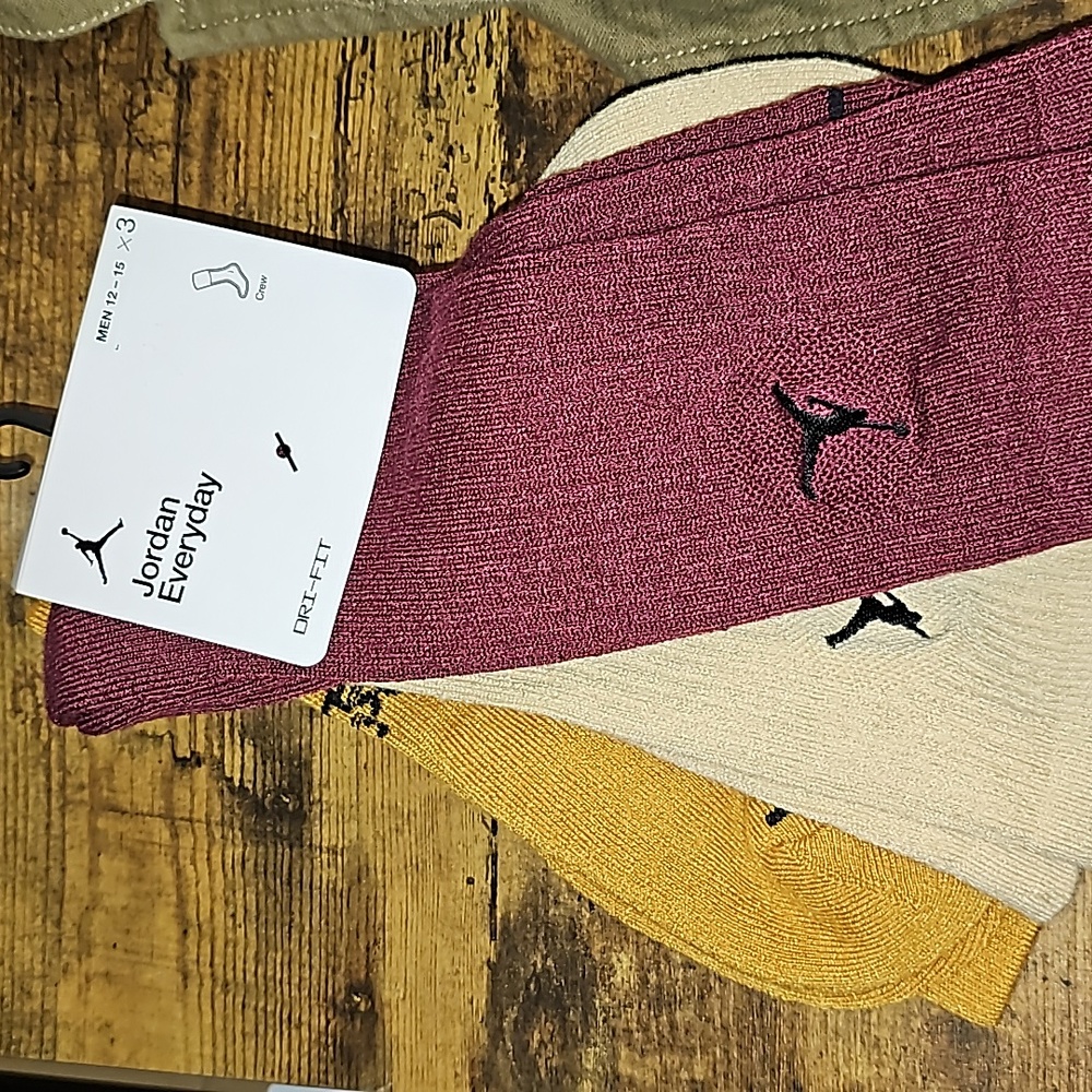 Jordan Crew Socks 3 pk